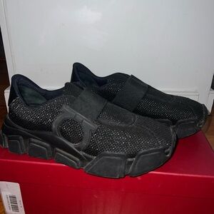 Salvatore Ferragamo Black Sneakers